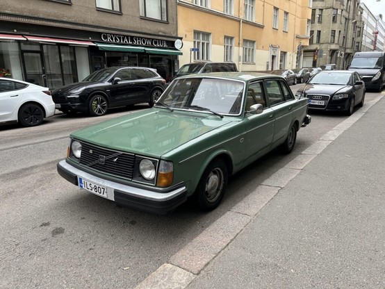 As a Swede, I am very happy when I see a Volvo in good condition on the streets of Kamppi in Helsinki