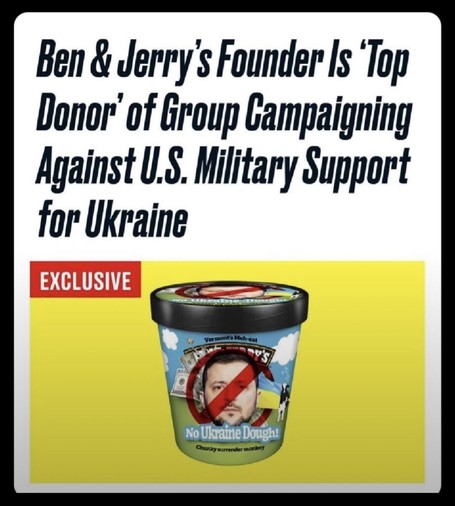 By buying this ice cream you support Russia