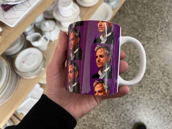 Found a CHO Brett Sutton mug in an Op Shop