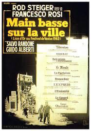 Affiche de “Main basse sur la ville”