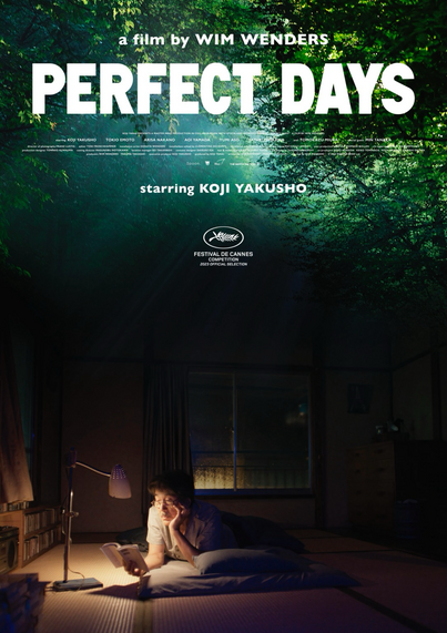 Affiche du film Perfect Days de Wim Wenders 