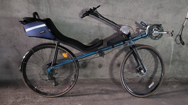 Velomotion Scopa avec guidon fait maison.